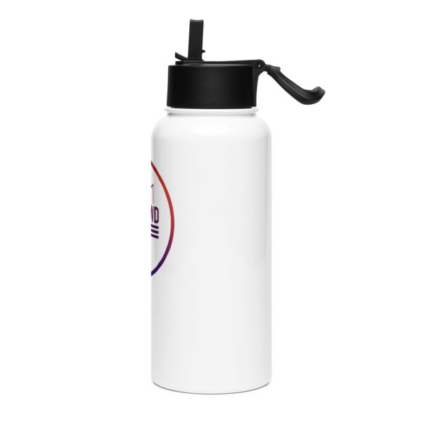 Forward Ohio Stainless steel water bottle with a straw lid - Image 2