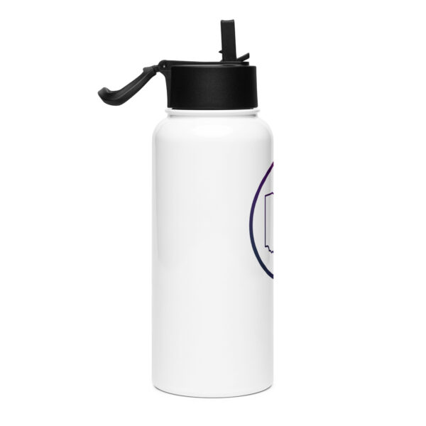 Forward Ohio Stainless steel water bottle with a straw lid - Image 3